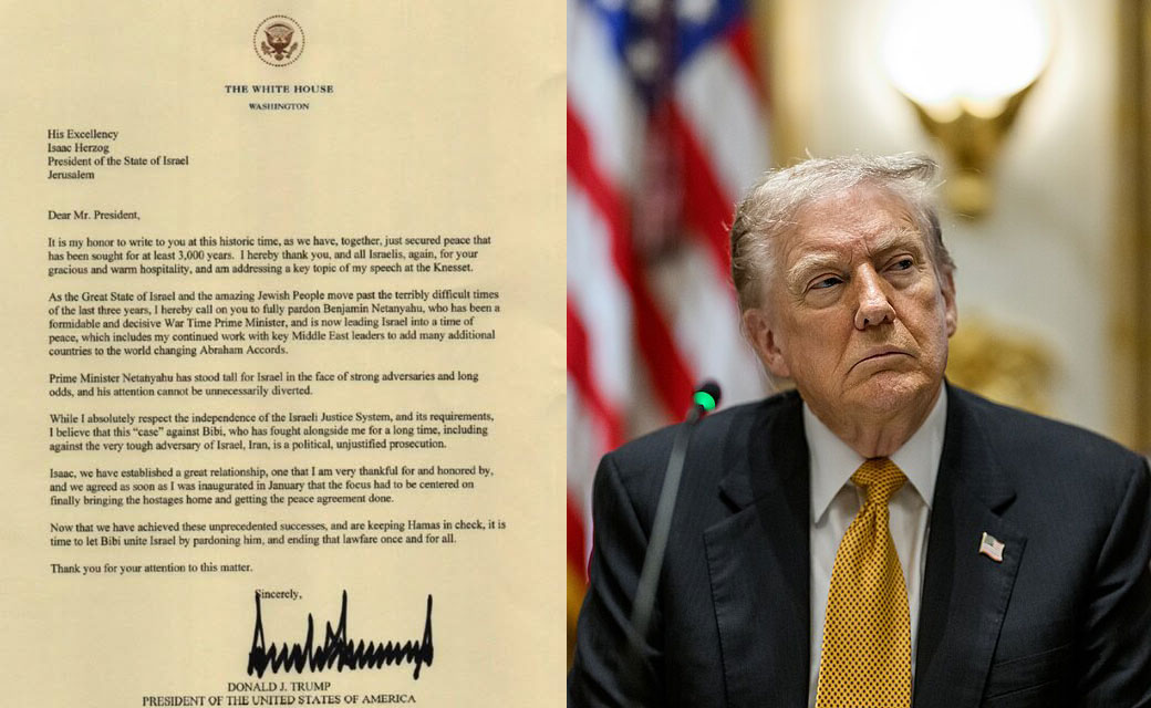 Trump fordert offiziell Begnadigung Netanjahus – Brief an Präsident Herzog sorgt für Aufsehen