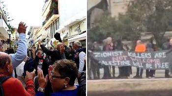 „Raus mit den Zionisten!“ – Israelis auf Kreuzfahrt in Griechenland von pro-palästinensischen Demonstranten empfangen