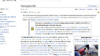 Wikipedia-Gründer Jimmy Wales greift ein: Artikel „Völkermord in Gaza“ wegen antiisraelischer Verzerrung gesperrt