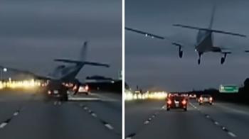 Notlandung in Florida: Leichtflugzeug setzt auf Highway auf und trifft fahrendes Auto