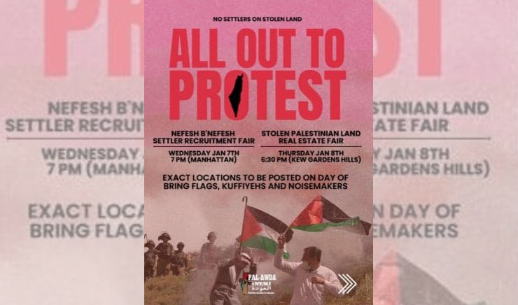 Pro-Hamas-Rufe vor jüdischer Schule in New York - antisemitische Hetze unter dem Deckmantel des Aktivismus