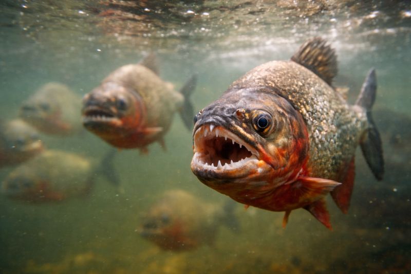 Massenangriff unter Wasser: Mindestens 40 Verletzte nach Piranha-Attacke in Argentinien