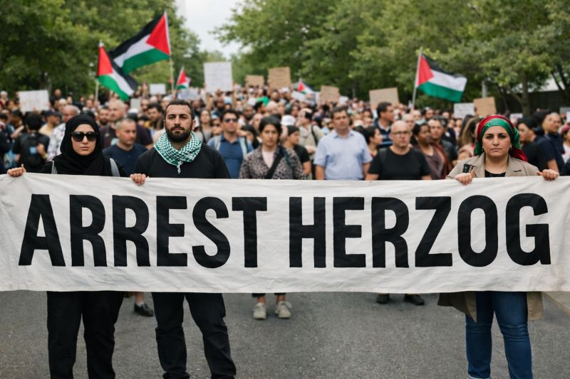 Australien im Aufruhr: Anti-Israel-Proteste gegen Präsident Herzog eskalieren