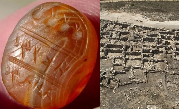 Sensationsfund im Norden Israels: Siegel eines judäischen Beamten aus dem 8. Jahrhundert v. Chr. entdeckt