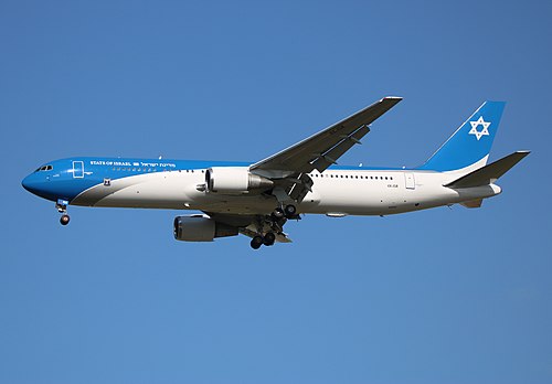 Israels Regierungsflugzeug in Sicherheit gebracht und in Berlin gelandet