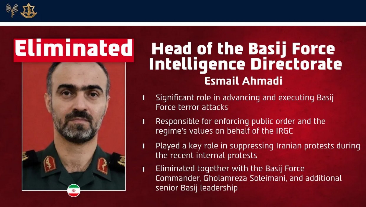 Israel trifft Teheran hart: Geheimdienstchef, Propagandist und Dutzende Ziele zerstört