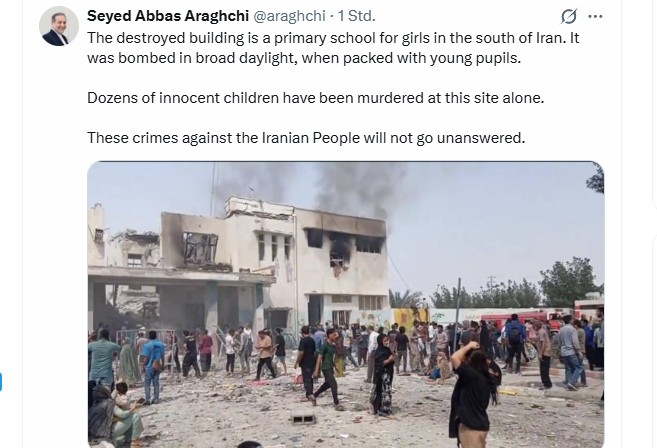 Iran verbreitet Bild getöteter Schülerinnen – Israel widerspricht und spricht von gezielter Präzision