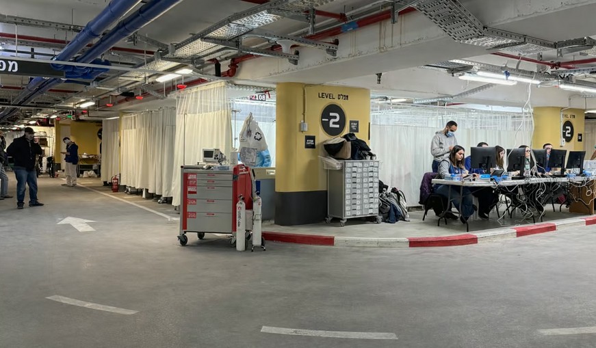 Unter der Erde weiterleben: Jerusalems Krankenhaus versorgt 470 Patienten im Krieg