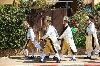 Purim 2026 in Israel während Raketen aus dem Iran fallen