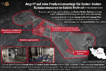 Israel zerstört Irans wichtigste Raketenfabriken