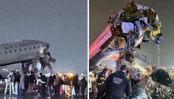 Tödlicher Unfall in New York: Air-Canada-Flugzeug kollidiert bei Landung mit Fahrzeug