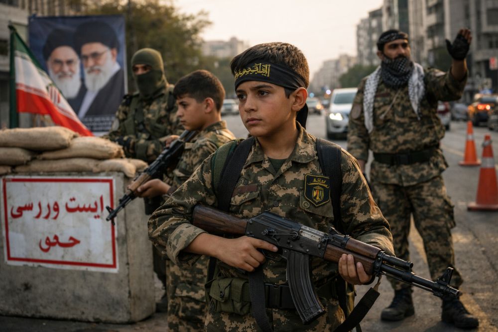 Iran setzt Kinder als Sicherheitskräfte ein und bringt sie in tödliche Gefahr