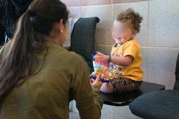 25 syrische Kinder, alle hatten Riesenangst vor uns