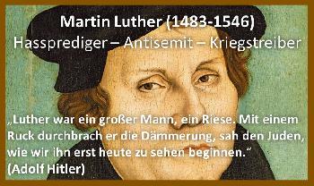 Luther und die Juden in den Zeiten der untergehenden GroKo