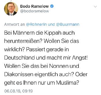 Bodo Ramelow antwortet und antwortet doch nicht