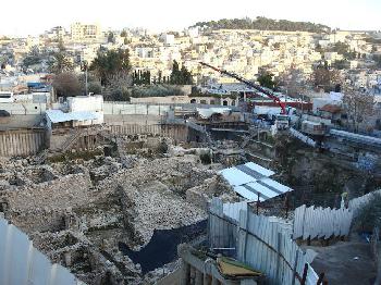 Die Davidstadt und das Problem der Teilung Jerusalems
