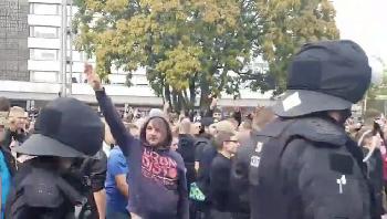 Der linke Führergruß von Chemnitz